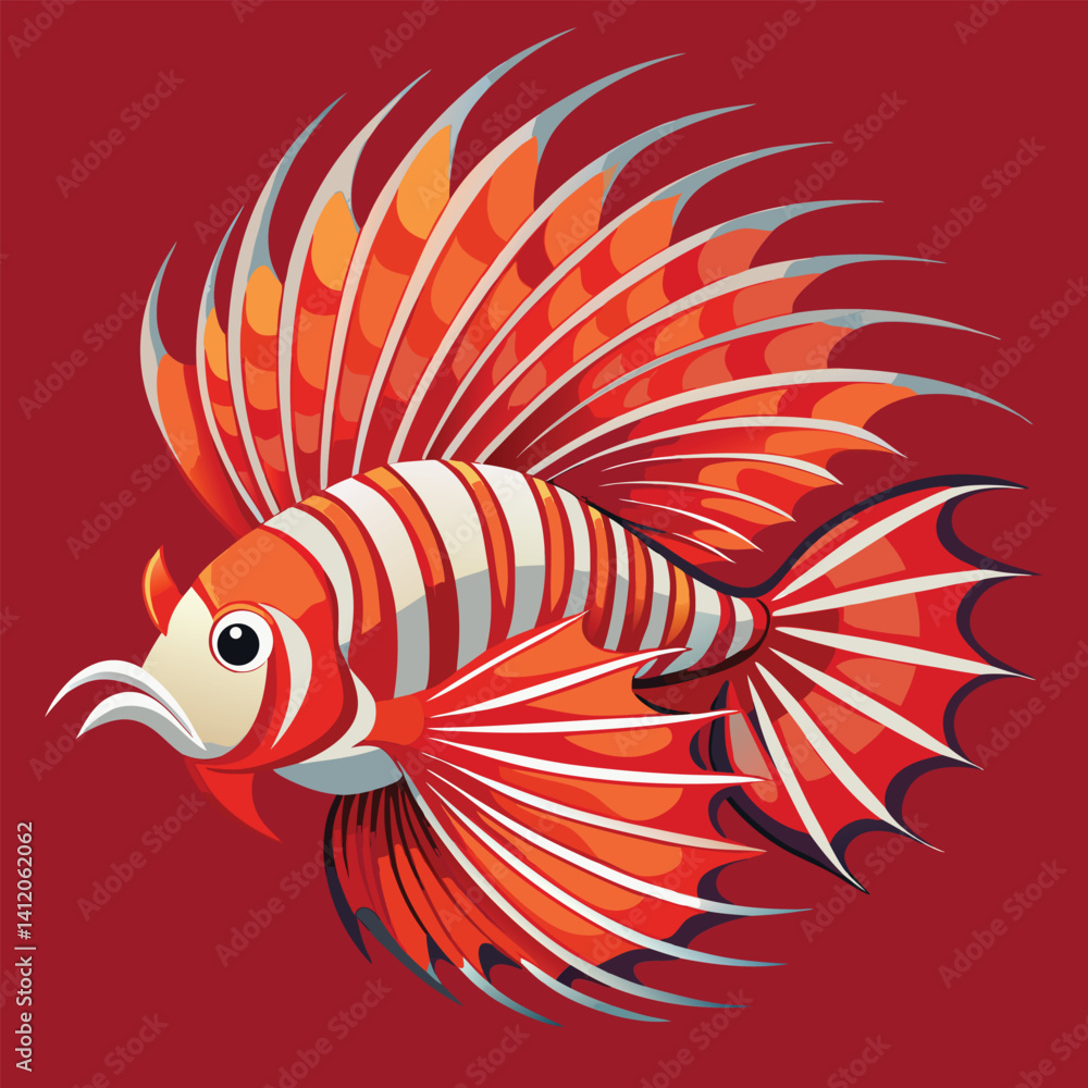 Fototapeta premium lion fish