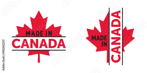 Made in Canada - stamp for production labeling