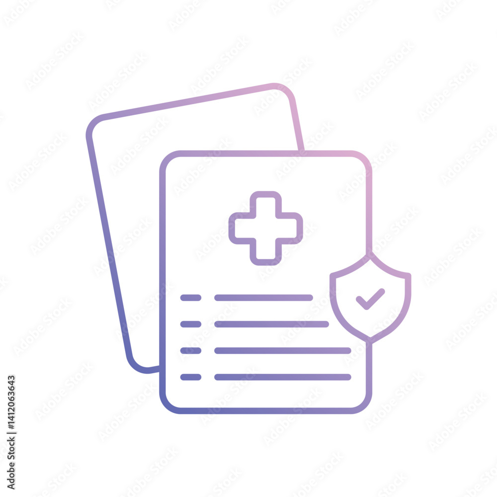 Medical Insurance Vector icon Medical Insurance Vector icon