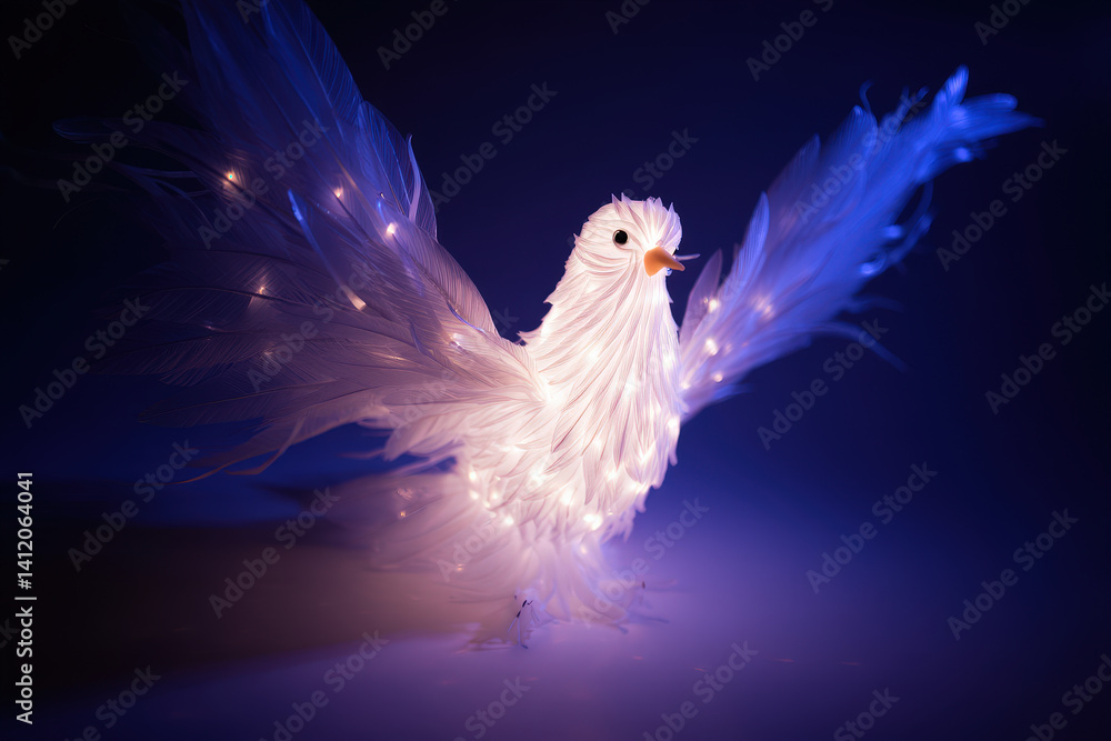 Fototapeta premium white dove