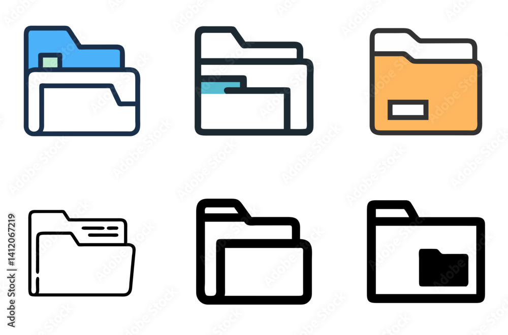Folder Icon for File Management and Organization Folder Icon for File Management and Organization