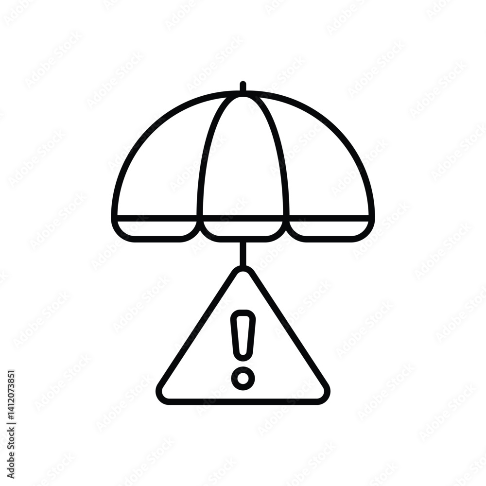 Risk Management Vector icon Risk Management Vector icon