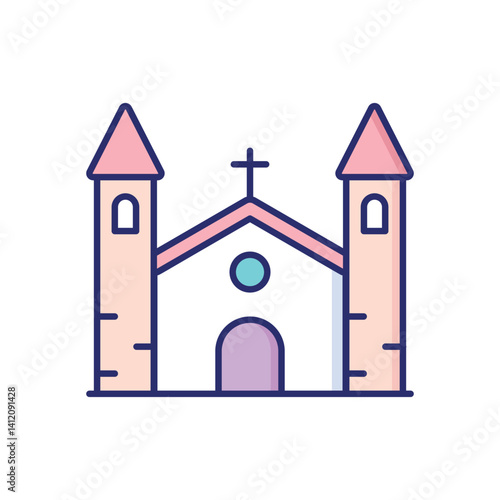 Church  Vector icon
