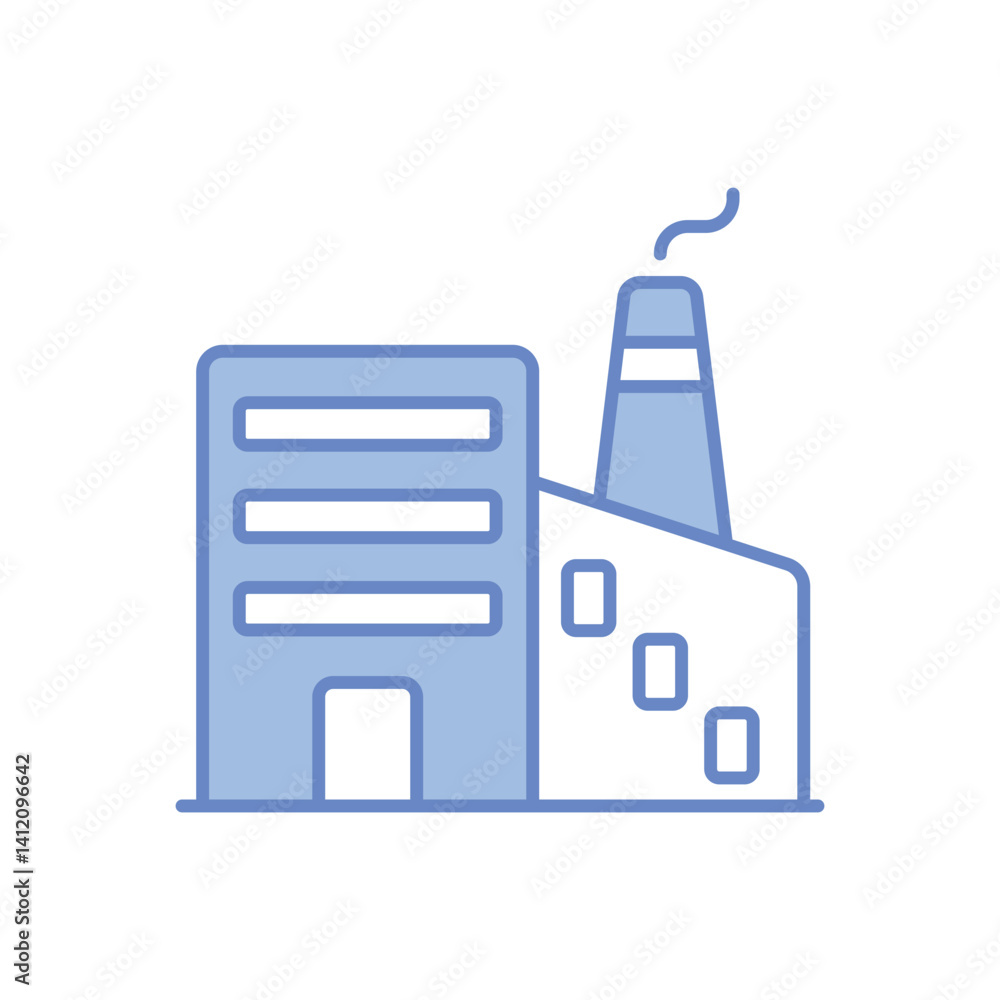 Obraz premium Factory Vector icon