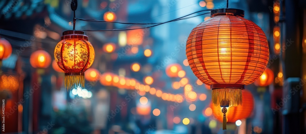Chinese Lantern Festival Evening Chinese Lantern Festival Evening