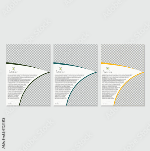 Creative Modern Fresh Clean Clear Simple Agro Based flyer or Agriculture Flyer template design