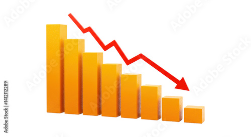 Isolated Decreasing Bar Chart Free Download Isolated Decreasing Bar Chart - GFXLoad
