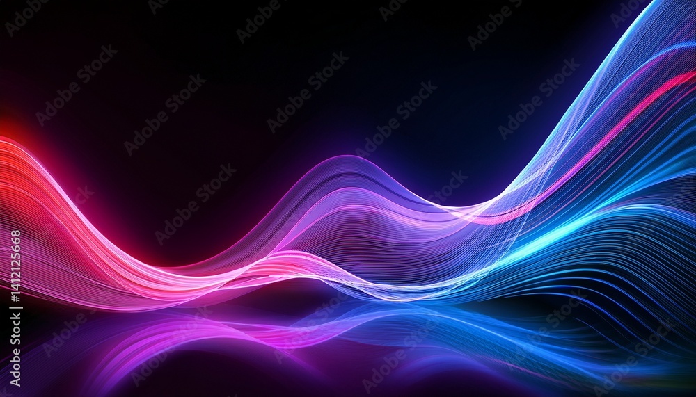 abstract purple background with waves abstract purple background with waves