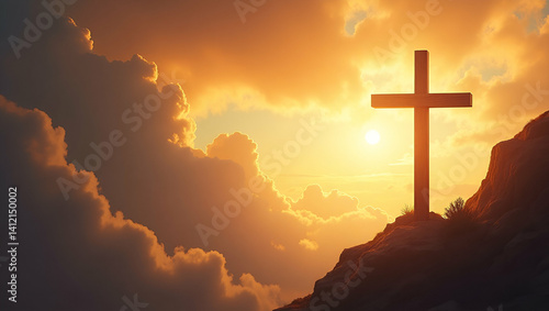 Refined Ascension Day Sermon Illustrations: Masterful Digital Artistry for Biblical Narratives with Formal Design and Space for Text