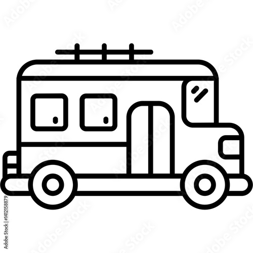 School Bus Icon