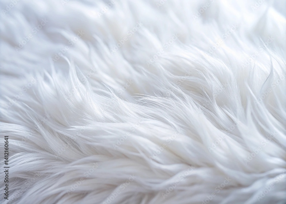 Clean White Fur Texture Using Abstract Background Clean White Fur Texture Using Abstract Background