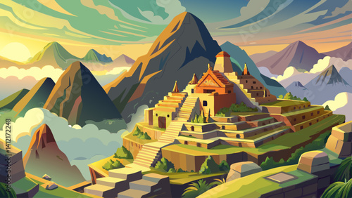 Machu Picchu, Peru
High above the Andes’ crest,
Stone by stone, the Inca's nest,
Shrouded in clouds, kissed by dawn,
Mystery lives though time has gone.

