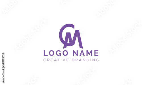 Minimalist CM Logo for Branding and Identity.