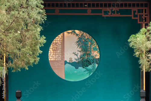 Obraz na płótnie Wenshu Temple or Wenshu Monastery, is largest and the best-preserved Buddhist Monastery in Chengdu, China and top monastery among the Top Four Monasteries of Yangtze Rive w salonie