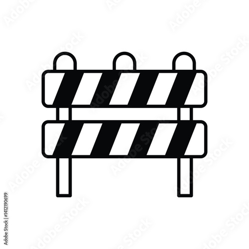 Barrier Vector icon