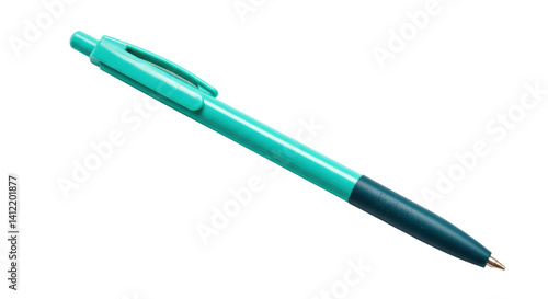 Canvastavla Isolated Green Pen