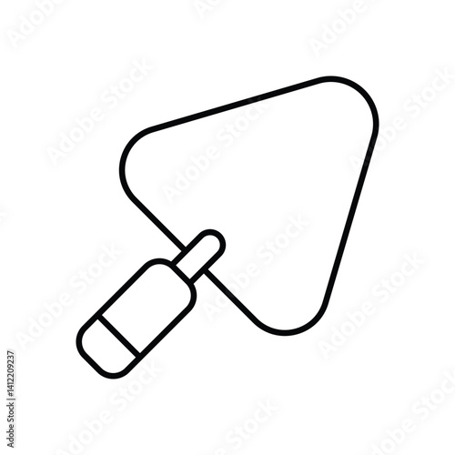 Trowel  Vector icon