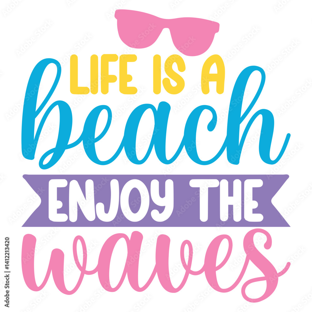 Life is a beach enjoy the waves Svg Life is a beach enjoy the waves Svg