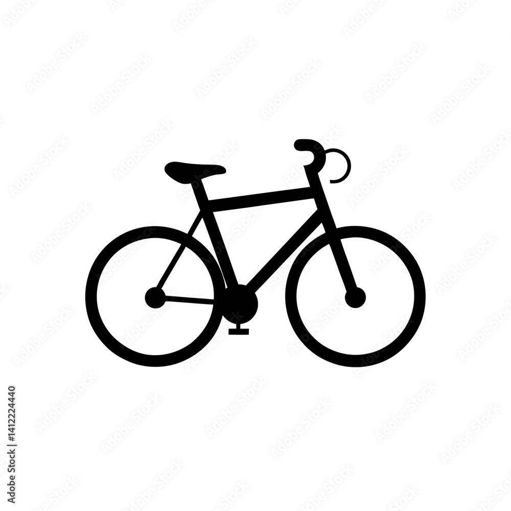 bicycle isolated on white background bicycle isolated on white background
