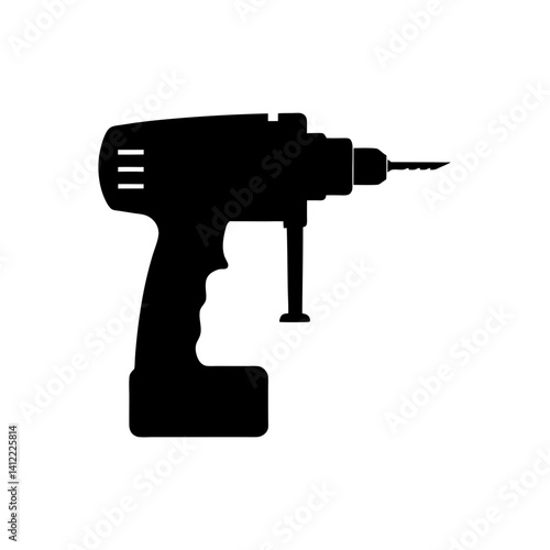 drill isolated on white background