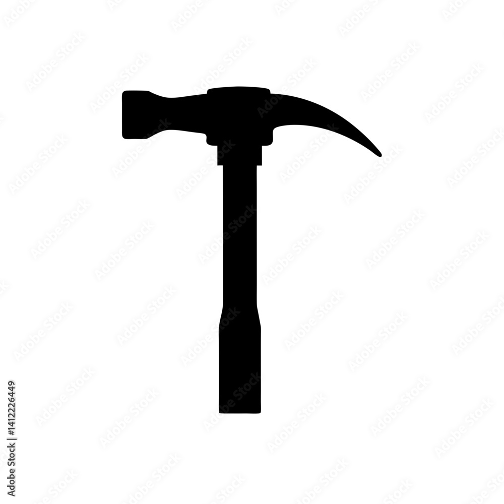 hammer isolated on white