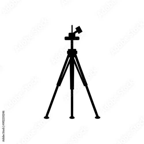 tripod isolated on white