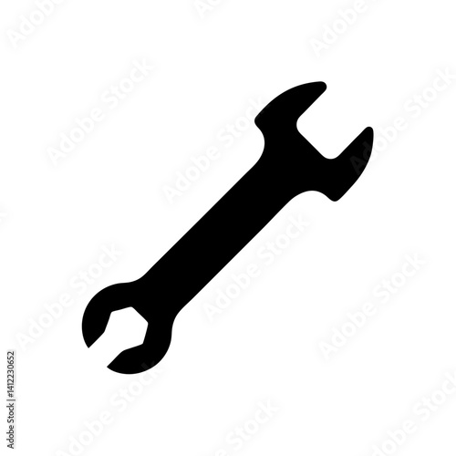 wrench isolated on white background