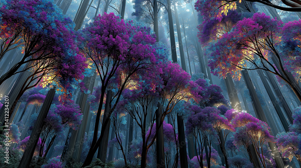 Fototapeta premium Mystical forest