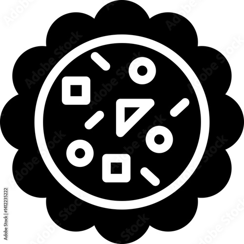 Muffin Glyph Icon