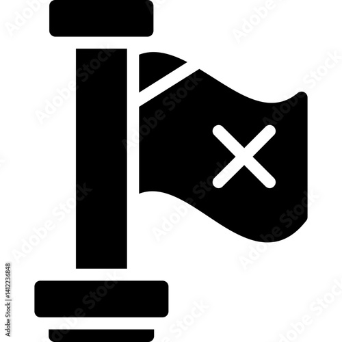 Ship's bell Glyph Icon