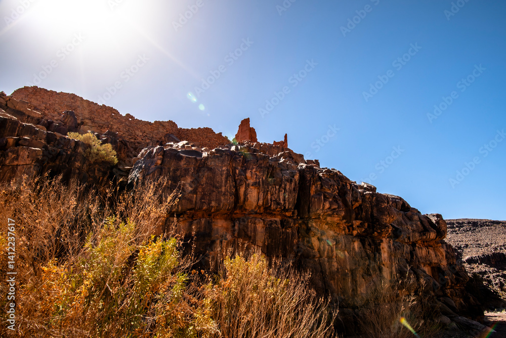 Obraz premium 2024 03 16 Jebel Saghro Handour Panorama 62