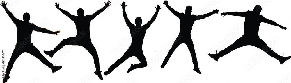Jumping People or Action - Dynamic Motion Image for Commercial Use | Jumping Men.eps Jumping People or Action - Dynamic Motion Image for Commercial Use | Jumping Men.eps