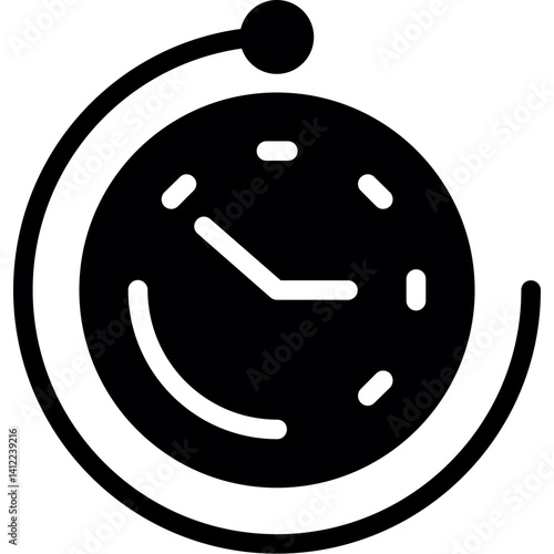 Time-Lapse Glyph Icon