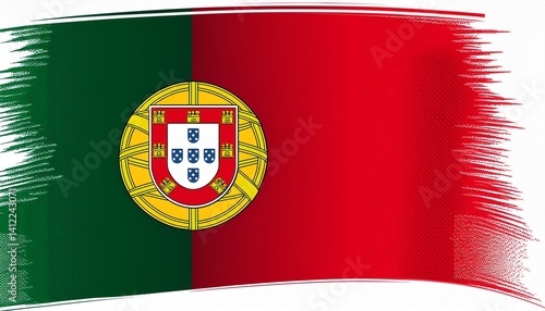 Obraz na plátně flag of portugal
