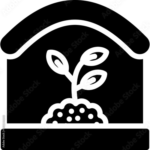 Greenhouse Glyph Icon