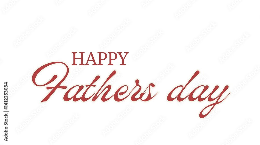 Fototapeta premium Happy Father's Day Best Dad Ever, Father's Day Background, Father's Day Banner, Parent's Day, Dad Appreciation, Label Branding Vector Text Background For Posters, Greeting Cads, Social Media, Flyers