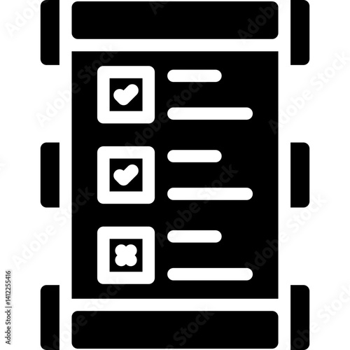 Educational Program Glyph Icon