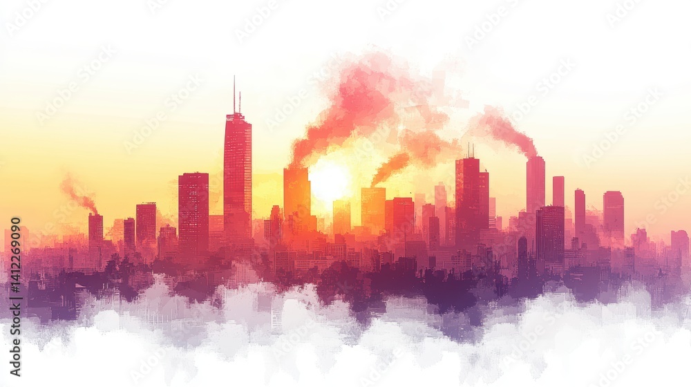 Fototapeta premium global warming