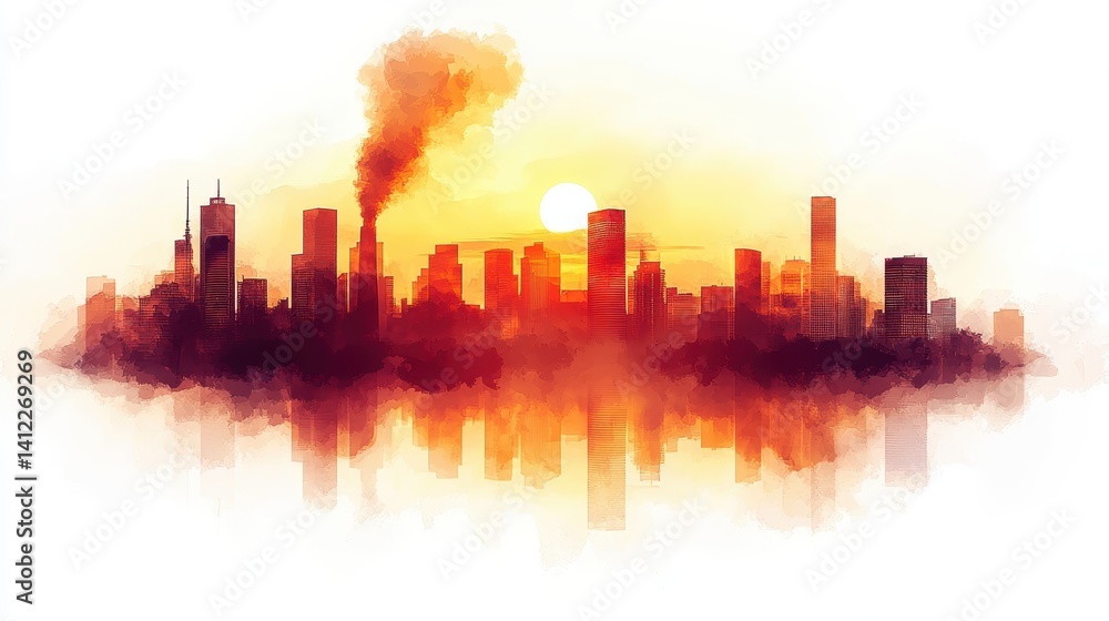 Fototapeta premium global warming