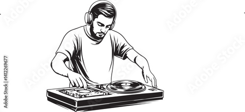 dj in action