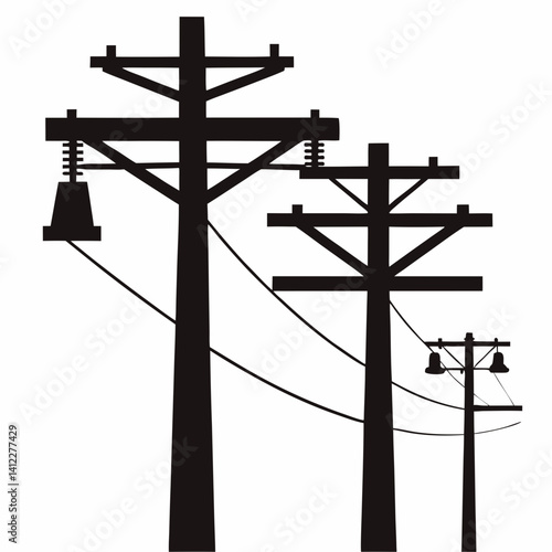 high voltage power line
