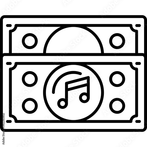 Music Royalties Icon