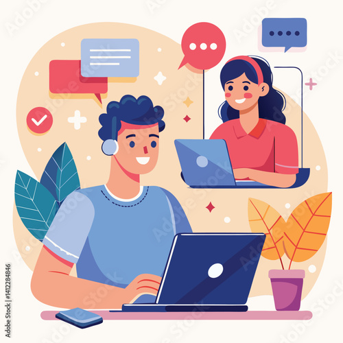 Remote Customer Service Interaction
