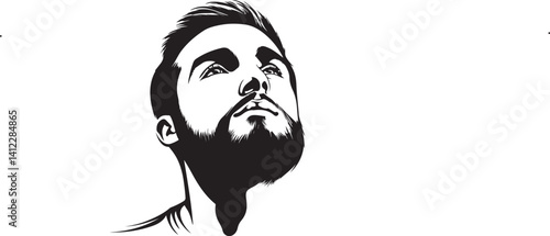 vector illustration of a man