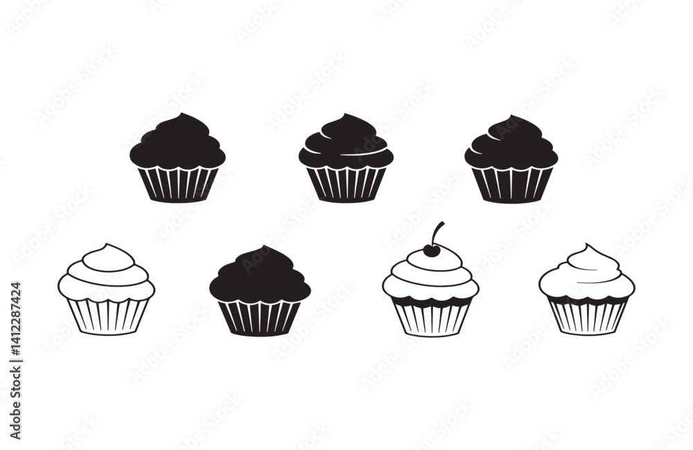 Cupcake collection celebrating unique bakery inspiration Cupcake collection celebrating unique bakery inspiration