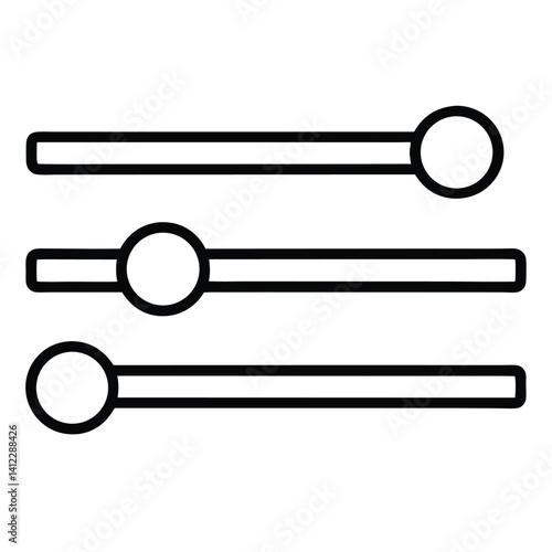 Obraz na płótnie horizontal lines vector on a white background w salonie