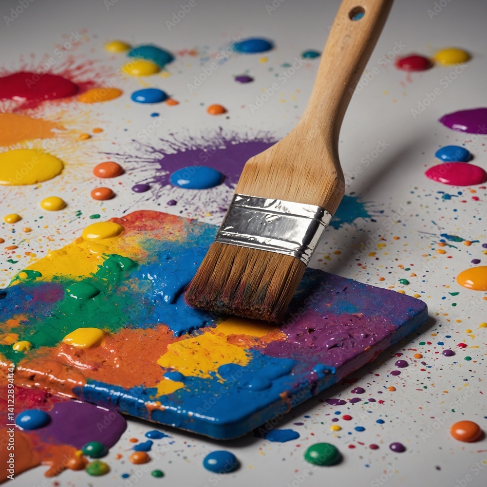 Paint Palette with Smile