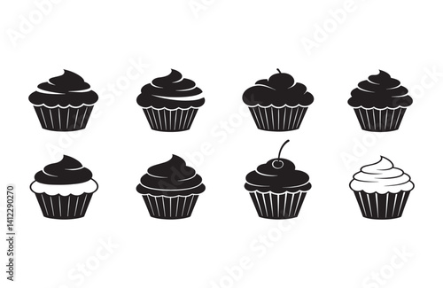 Sweet dessert inspiration with garden-themed cupcake decorations