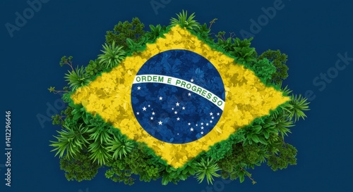 Brazilian Flag and Nature Merger: Environmental Impact