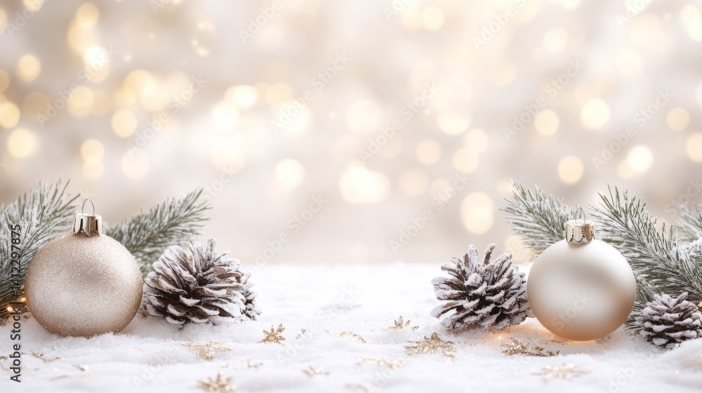 Festive holiday lights and decorations with a warm glow, evoking joy and celebration
Festive holiday lights and decorations with a warm glow, evoking joy and celebration